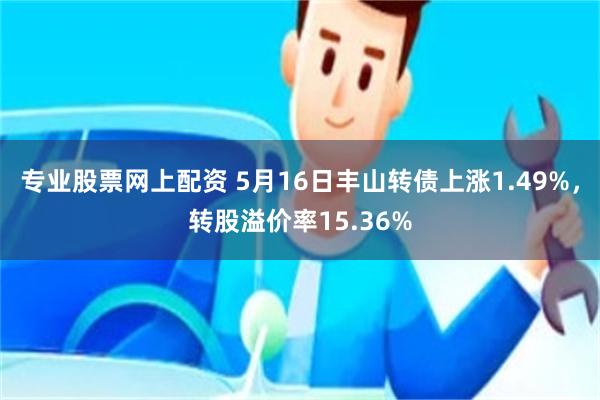 专业股票网上配资 5月16日丰山转债上涨1.49%，转股溢价率15.36%