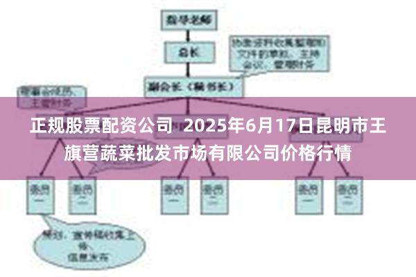 正规股票配资公司 2025年6月17日昆明市王旗营蔬菜批发市场有限公司价格行情